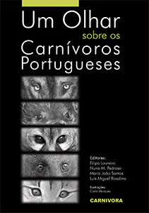 Capa do livro «Um Olhar Sobre os Carnívoros Portugueses»